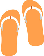 Cute nursery cartoon sandals flip flops