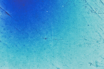 Verkratzter Hintergrund mit vielen Verschmutzungen mit einem blauen Farbverlauf