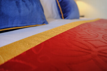 Luxurious ocean view or oceanview or outside or exterior balcony veranda cabin suite on luxury...