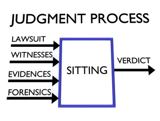 JUDGMENT PROCESS concept
