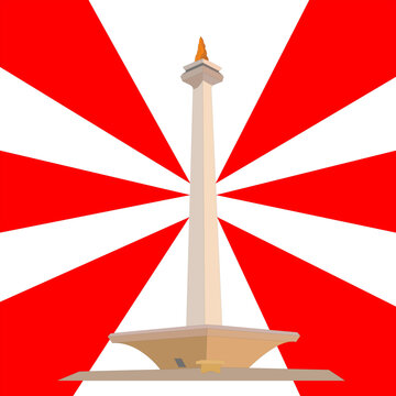 Ilustrator Monas Monument