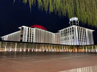 Istiqlal mouque at Jakarta city
