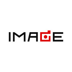 photography logo design image letter logotype vector template