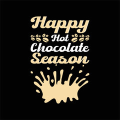 best happy chocolate day t shirt design vector