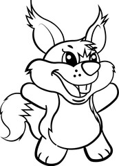 animal cartoon coloring