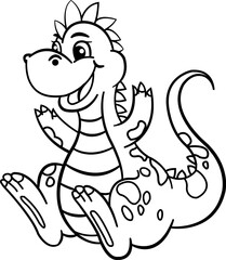 animal cartoon coloring