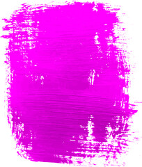 Pink paint brush stroke. Ink brush strokes, brushes, lines.