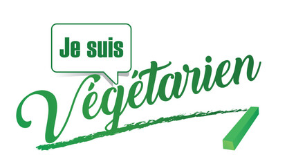 je suis végétarien