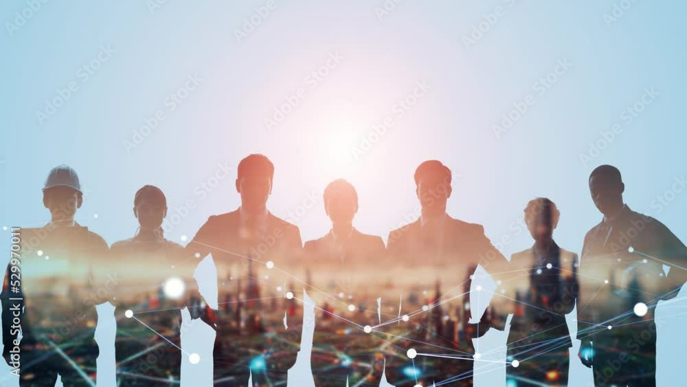 Poster Multinational group and network image