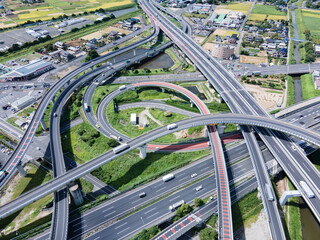 ジャンクション　高速道路