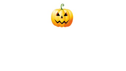 Halloween Party lettering - transparent background