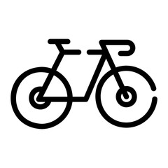 Fototapeta premium cycling icon