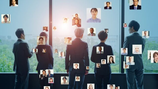 都市を眺める人々と人材ネットワーク