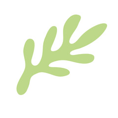 Abstract organic modern blob shape hand drawn background