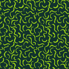 Vector Seamless Hand Drawn Scribble Pattern. Minimal Artistic Sketch Endless Print.