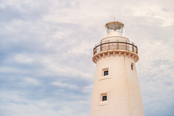 Cape Willoughby Lighthouse seen against sky, Kangaroo Island, South Australia