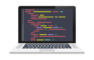 Modern flat design isometric concept of Programming Skills for website and mobile website. Landing page template. Vector stock illustration.