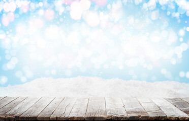 Christmas table background