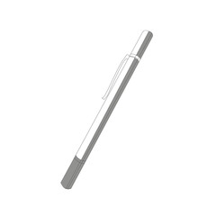 Pen icon, isolated. Flat design
