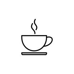 coffee cup icon vector for web and mobile app. cup a coffee sign and symbol