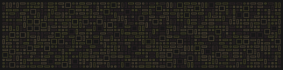 Offset Quads generative art background art illustration