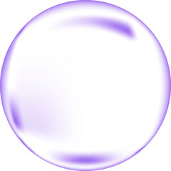 purple bubble transparent circle, soap bubbles, bubbly, sponge