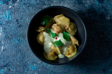 vegetarian dumplings ukrainian food
