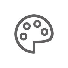 theme icon. Perfect for web design or user interface applications. vector sign and symbol