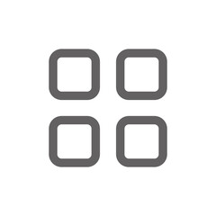 menu icon. Perfect for web design or user interface applications. vector sign and symbol