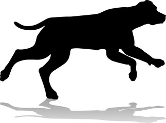 Dog Silhouette Pet Animal