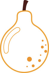 Organic Loquat Medlar Illustration