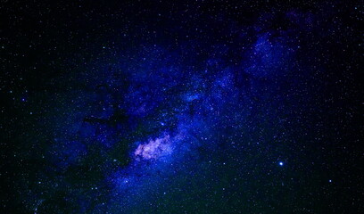 galaxy night background with stars