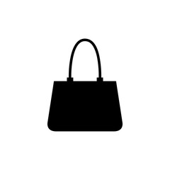 Handbag icon vector. purse ilustration sign. reticule symbol. bag logo.