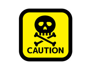 髑髏マークのイラスト