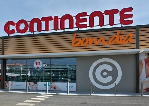 New Continente Bom Dia market in Portugal
