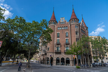 Fototapeta premium Catalonia - Historic cities, places of interest
