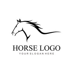 horse logo design