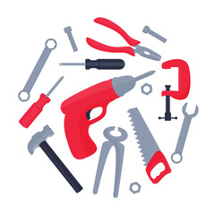 set of tools for repair