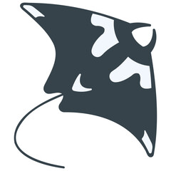Manta ray icon