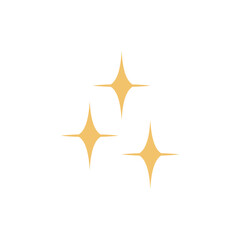 sparkle logo stock vector design