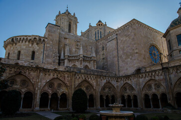 Fototapeta premium Catalonia - Historic cities, places of interest