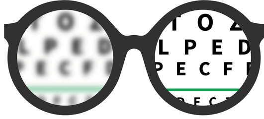 Optician Concept. - obrazy, fototapety, plakaty