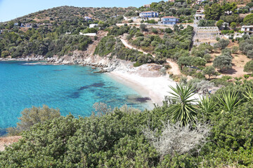 Klimaki beach at Euboea island Greece