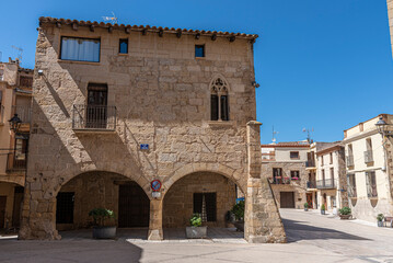 Naklejka premium Catalonia - Historic cities, places of interest