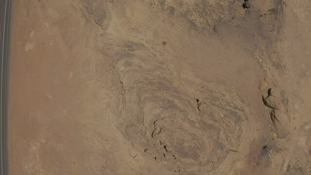 Aerial, Landscapes Around Al Ula, Saudi Arabia