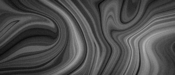 Beautiful drawing with the divorces and wavy lines in gray tones. Silver liquid texture. Silver metallic surface. Abstract silver marble texture. Abstrac black gray marble background. Fancy liquify