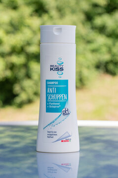 Podcetrtek, Slovenia - June 2, 2022: Beauty Kill Anti Dandruff Shampoo, Quality By Spar.