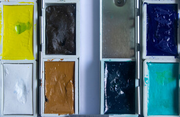 Akwarele - farby © Asfodel