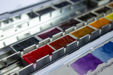 Akwarele - farby © Asfodel