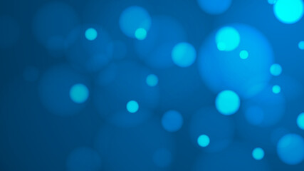 Obraz premium Bokeh light design on blue background